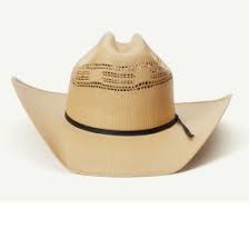 Sweating Bullets Natural Straw Cowboy Hat Front View Spring Hats Straw Cowboy Hat Straw Fedora Hat
