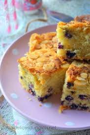 Gateau Moelleux Aux Myrtilles Et Aux Amandes Recette Gateau Moelleux Recette Moelleux