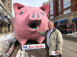 Here's why an 18-foot pig rolled through Ann Arbor