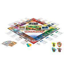 En este juego solo juegas contra dos oponentes controlados por la computadora. Juego Monopoly Mandalorian The Child Star Wars Espanol Friki Regalos