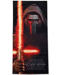 Star wars home tie fighter bath towel. Star Wars Kylo Ren Beach Towel From Jay Franco Bath Towels Bed Bath Macy S Star Wars Kylo Ren Star Wars Episode Vii Star Wars