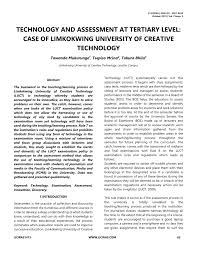 With over an estimated 30,000 students coming from more than 165 countries the university is a global academic arena. Pdf Technology And Assessment At Tertiary Level Case Of Limkokwing University Of Creative Technology