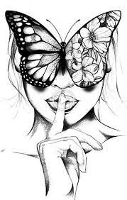 Change The Butterfly In The Hands Or Wings Of Another Person Who Needs The Eyes Butterfly Eyes Tattoos Best Sleeve Tattoos