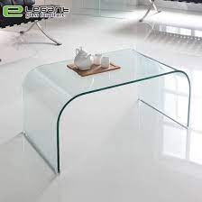 1 coffee table set product features decorate and enjoy your living room space with this uniquely designed glass coffee table has a contemporary and unique. China Bent Glass Coffee Table In Clear Color China Coffee Table Glass Coffee Table