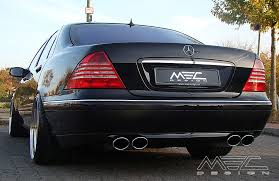 An excellent muffler, can hear from blocks away to show that i run this world. Powerful Exhaust Systems For Your Mercedes Benz W220