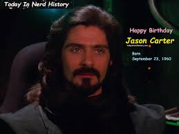 09-23 Happy birthday Jason Carter, born September 23, 1960. Jason Brian  Carter is an English actor, best known for his role as Ranger Marcus Cole 