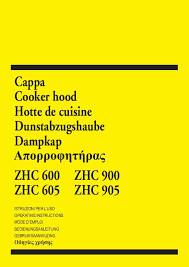 Notice Hotte Zanussi Zhc600x Et Pieces Detachees Moteur Transformateur Filtre Charbon Filtre Metallique Ampoule