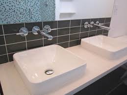 floating vanity, kohler vox vessel