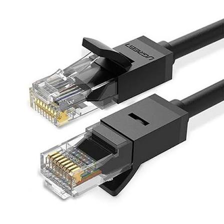 UGREEN NW102-20161 3M Cat 6 U/UTP Lan Cable with Gold-Plated conductor,  8-Core Twisted-Pair & Data Transmission Upto 1000MBPS - Black: Buy Online  at Best Price in Egypt - Souq is now Amazon.eg