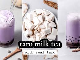 What Does Taro Boba Taste Like? | Tastylicious! | Taro Boba, Milk Tea  Recipes, Bubble Tea Recipe