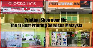 No.3, lorong brunei tiga, off jalan pudu , 55100 kuala lumpur. Printing Shop Near Me 11 Best Printing Services In Malaysia
