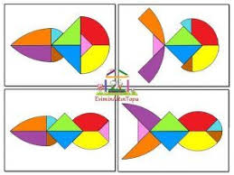 En Farkli Tangram Sekilleri 2 Okul Oncesi Okul Oyun