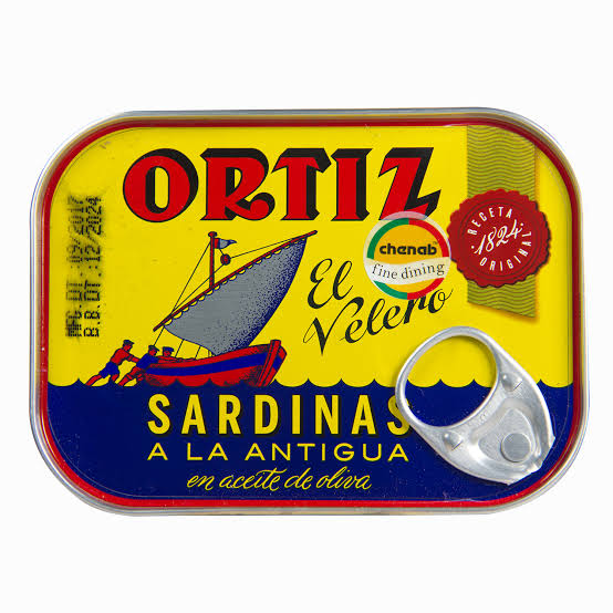Ortiz Traditional Sardines (Pilchards),140g (Fish) - Chenab Gourmet