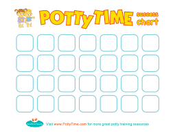 Free Friday Potty Time Success Chart Potty Training
