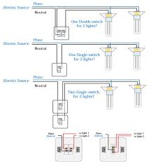 Wiring a double light switch. Electrical Double Switch Wiring Diagram