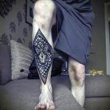 80 Shin Tattoos Fur Manner Masculine Lower Leg Design Ideen Mann Stil Tattoo Leg Tattoo Men Best Leg Tattoos Front Thigh Tattoos