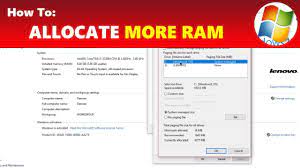 Adding more memory, or ram, is the best thing you can do for your pc. How To Get More Ram And Allocate More Ram To Programs Youtube