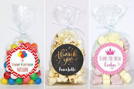 Birthday Thank You Gift Ideas Pin By Pickyourplum On Birthday Ideas Birthday Party Stickers Birthday Party Favors Party Favors