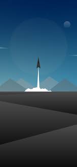 Minimalist Phone Wallpaper 4k Rocket Minimalist Phone Wallpaper Phone Wallpaper