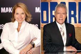 Tv news veteran katie couric is facing backlash on social media after she suggested during an appearance on real time with bill maher that members of president trump 's cult needed to be. Katie Couric To Host Jeopardy After Alex Trebek S Final Show