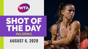 « first < prev page 1 of 1 next > last ». Camila Giorgi 2020 Palermo Day 4 Shot Of The Day Youtube