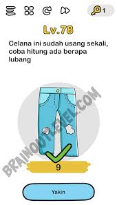 Maybe you would like to learn more about one of these? Celana Ini Sudah Usang Sekali Coba Hitung Ada Berapa Lubang Brain Out