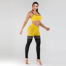 Free returns & free shipping on workout clothes & gym wear orders over $75. Yellow Fitness Gym Suit Women Yoga Sportswear Running Wear Workout Apparel China Fitness Gym Suit And Yoga Wear Price Made In China Com