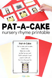 To print right click on the image and select print. Pat A Cake Printable Poem And Sequencing Cards Fun A Day