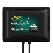Battery Tender 75 Amp 12 Volt Car Battery Charger Lowes Com Car Battery Charger Battery Charger Battery Clamp