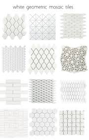 Alternatives To White Subway Tile Centsational Style Backsplash Patterns Trendy Kitchen Backsplash Geometric Tiles