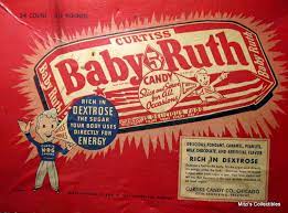 Baby Ruth Is An American Candy Bar Made Of Peanuts Caramel And Chocolate Flavored Nougat Covered In Chocolate It Is O Vintage Candy Just Like Candy Baby Ruth