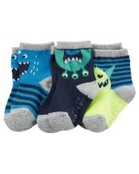 baby boy 3 pack crew socks carters com toddlersocksboy corap