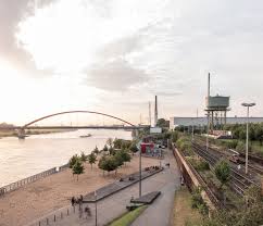 Rheinpark Duisburg Loidl Landscape Waterfront Construction Cost