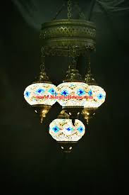 Oriental Kronleuchter Mit 4 Kugeln