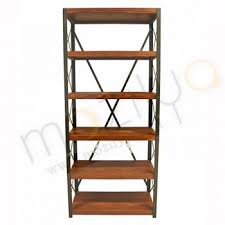 Cross Ahsap Kitaplik Ve Kutuphane Dolabi Mozilya