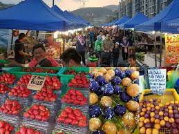 Lokasinya strategis, akses jalan mudah, area parkir luas. Pasar Malam Di Shah Alam Hari Ahad Tersoal I