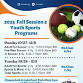 Fall Youth Sports Session Two Begins event image