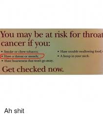Your doctor may use a special lighted scope (endoscope) to get a close look at your throat during a procedure called endoscopy. How To Tell If You Might Have Throat Cancer