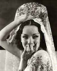 Lupe Velez Wearing A Headdress by Edward Steichen