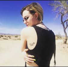 Evan Rachel Wood Desert Child Tattoo Evan Rachel Wood Wood Tattoo Evan