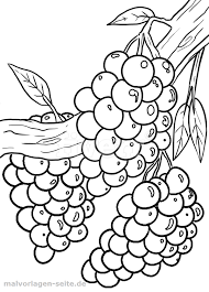 Malvorlage Weintrauben Obst Malvorlagen Wenn Du Mal Buch Malbuch Vorlagen