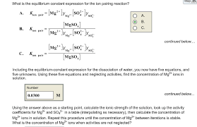 When ca(no 3) 2 dissolves in water; Need Help Determining Concentration Of Mg2 Ions The Chegg Com