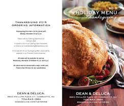 Here's a look at what some charlotte restaurants are offering for turkey day. Charlotte Thanksgiving Catering Menu 2015 By Dean Deluca Issuu