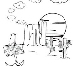 Western Coloring Pages For Preschool Wild West Crafts Animal Coloring Pages Coloring Pages