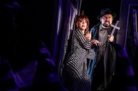 Directly after beetlejuice, geena davis solidified herself in hollywood by becoming one half of the best female duo in thelma & louise and then dottie in a. Costume Designer Reinterprets Beetlejuice Looks For Broadway Hollywood Reporter