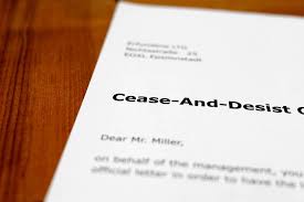 Disagreement letter with a false accusation. How To Respond To A Cease And Desist Letter The Law Office Of Greg Tsioros