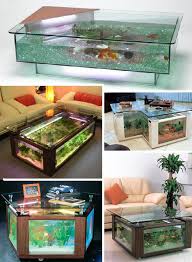 Made from acrylic and glass, this long and narrow table aquarium resembles the profile of a ship and comes complete with a filter and lights. 15 Creative Modern Coffee Tables Coffee Table Designs Urbanist