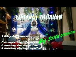 Dapatkan gambar hitam putih microsoft store idid. Cara Memasang Dekorasi Khitanan By Syifa Decoration Youtube