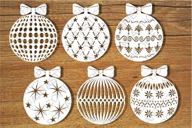 Free Baubles Decorative Christmas Balls Svg Files Crafter File Free Download Svg Vectors Photos And Psd Files