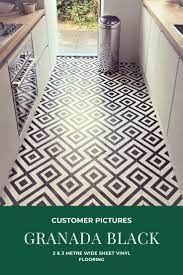 Granada Black Sheet Vinyl Flooring Vinyl Sheet Flooring Sheet Vinyl Flooring Flooring Sale
